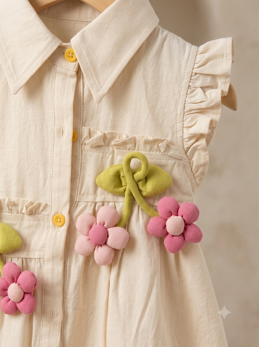 Sunny Floralie Denim Dress