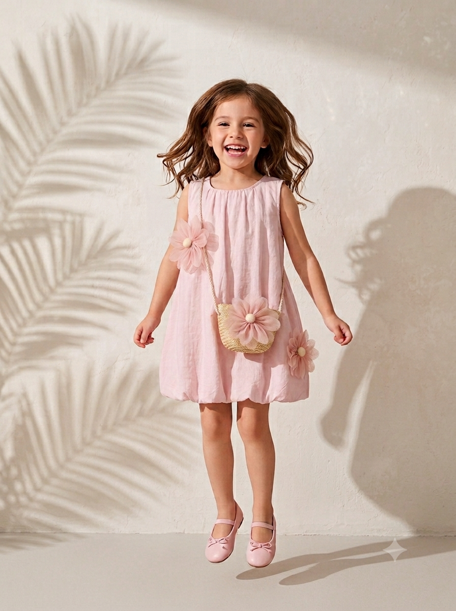 Pink Bloom Dress
