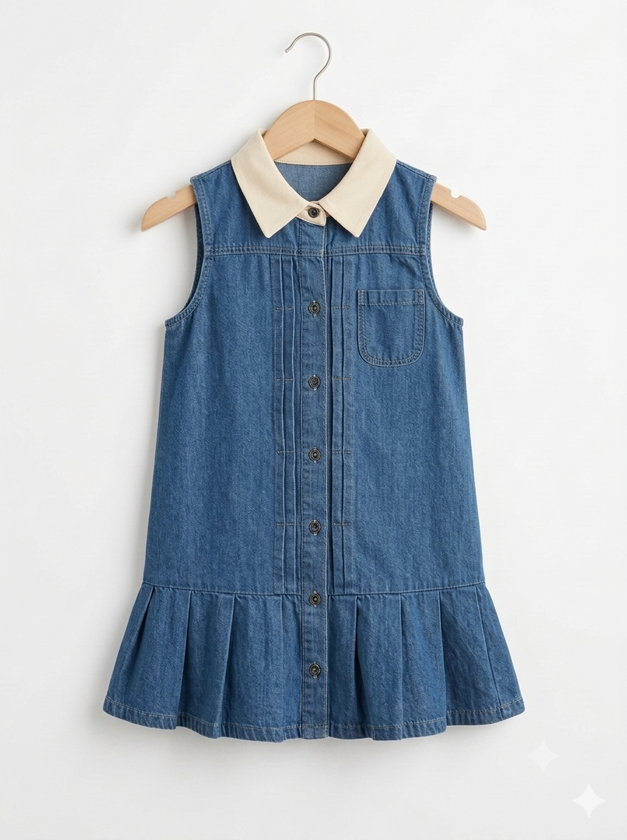 Denim Daisy Dress