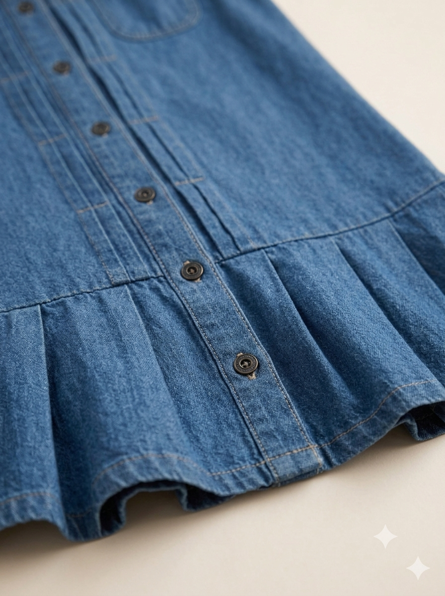 Denim Daisy Dress