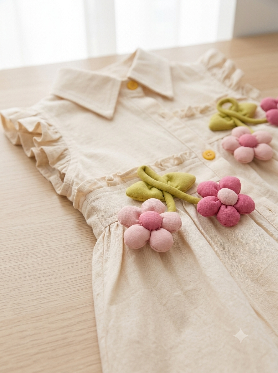 Sunny Floralie Denim Dress