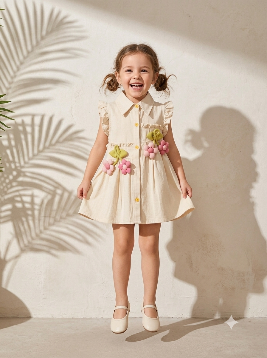 Sunny Floralie Denim Dress