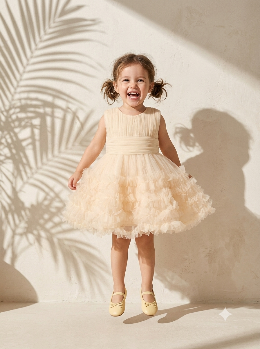 Yellow Ballerina Dress